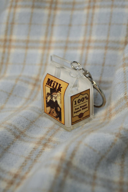 Boothill Milk Carton Keychain | Honkai Star Rail
