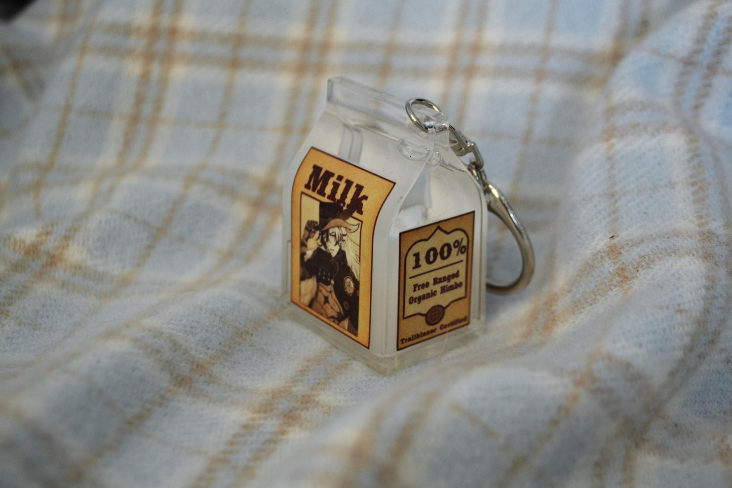 Boothill Milk Carton Keychain | Honkai Star Rail
