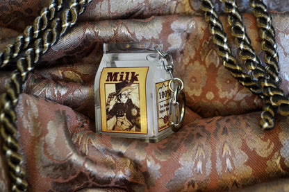 Boothill Milk Carton Keychain | Honkai Star Rail