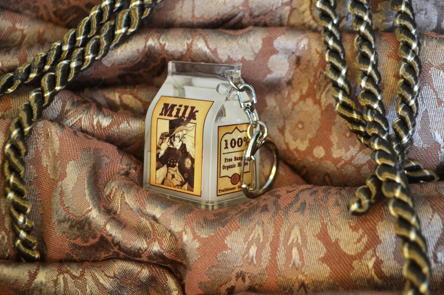 Boothill Milk Carton Keychain | Honkai Star Rail