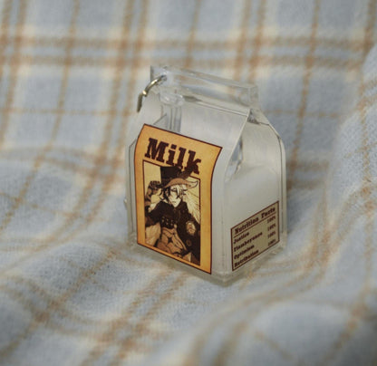 Boothill Milk Carton Keychain | Honkai Star Rail