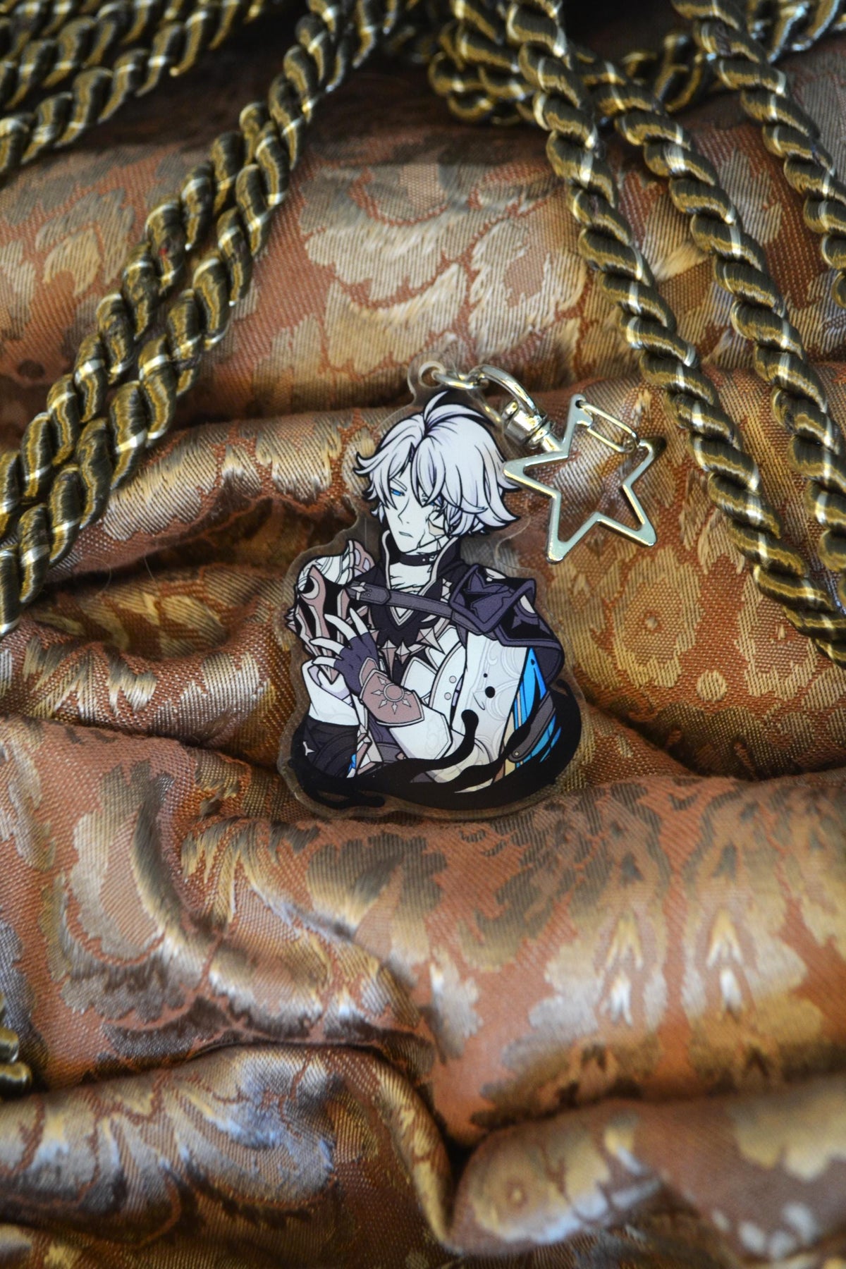 Phainon (Flame Reaver) | Acrylic Keychain Charm | Honkai Star Rail Fanart