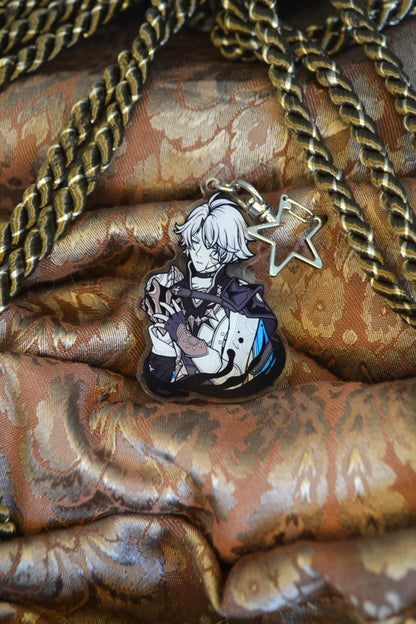 Phainon (Flame Reaver) | Acrylic Keychain Charm | Honkai Star Rail Fanart