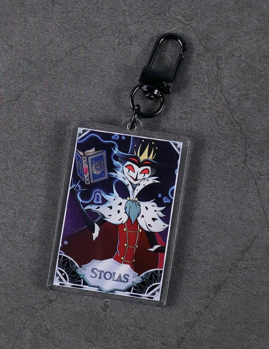 Stolas TCG Keychain | Helluva Boss Fan-made Merch