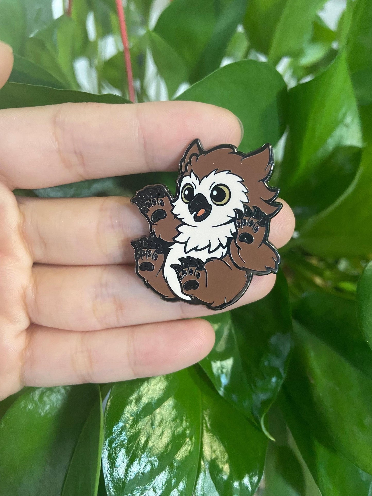 Scratch and Owlbear Cub | Hard Enamel Pins