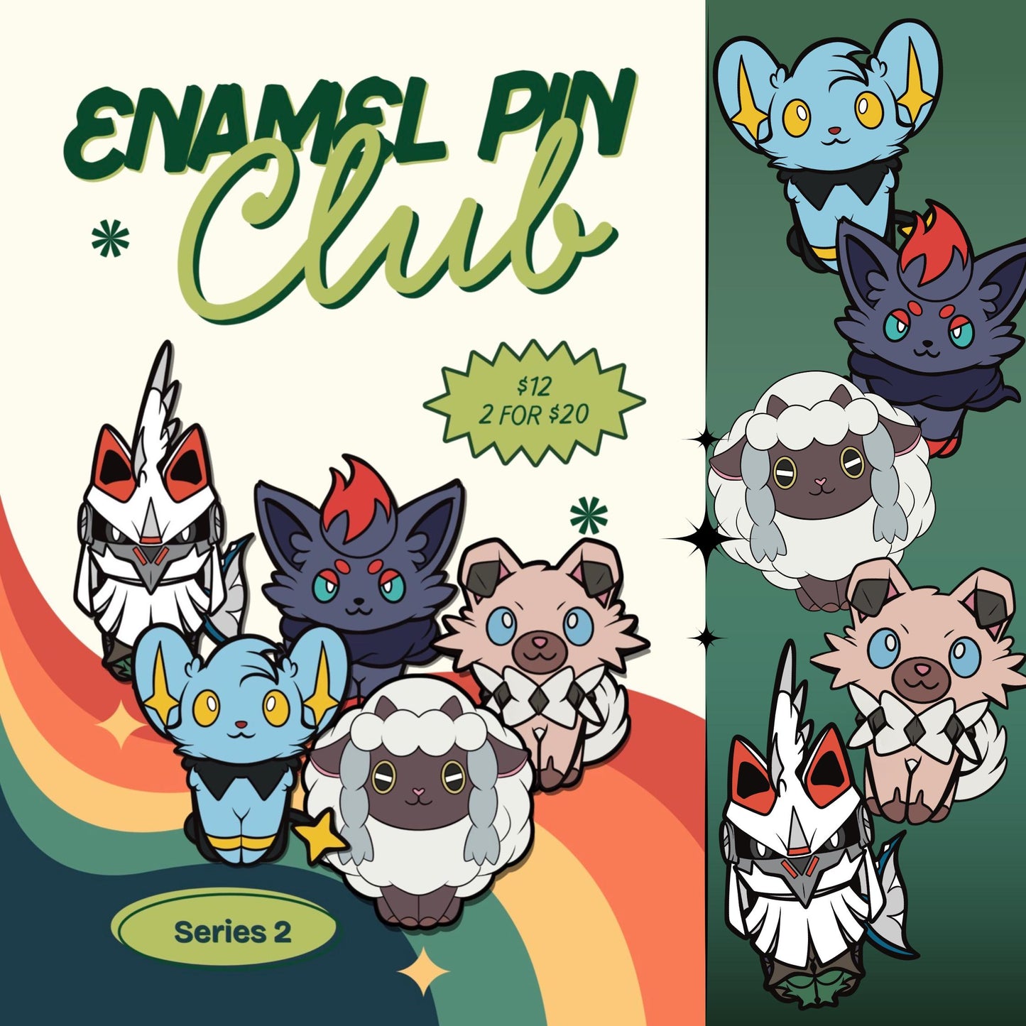 The Ensemble Series 2 | Enamel Pin Club Mons
