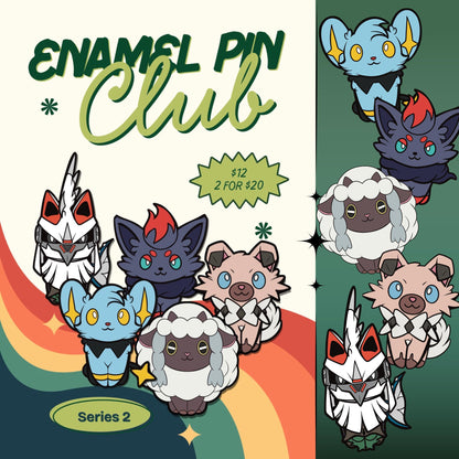 The Ensemble Series 2 | Enamel Pin Club Mons