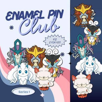 The Ensemble Series 1 | Enamel Pin Club Mons
